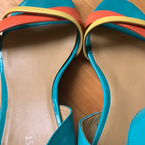Multicolored Nine West Sandals 👞 size 7.5 - Picture 10 of 10